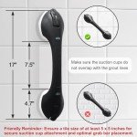 Heavy Duty Non-Slip Suction Grab Bar - 17