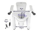 KMINA PRO Electric Toilet Seat Lift with Handles