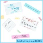 Positive Affirmation Messages in a Bottle – Stress Relief