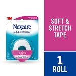 Nexcare Soft Stretch First Aid Tape, 1" x 6 yds