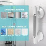 2 Pack Heavy Duty Shower Grab Bars for Safety