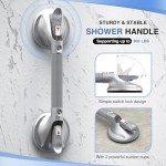 17" Heavy Duty Shower Grab Bar for Seniors
