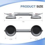 17" Heavy Duty Shower Grab Bar for Seniors