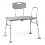 Medline Adjustable Transfer Bench for Safe Bathing