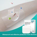 Dimora Hydrocolloid Wound Dressings - 20 Pack, 4"x4