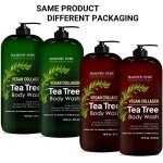 Tea Tree Body Wash with Collagen – Set of 2