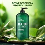 Tea Tree Body Wash for Skin & Nail Health