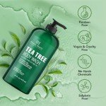 Tea Tree Body Wash for Skin & Nail Health