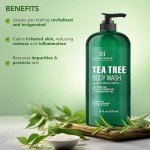 Tea Tree Body Wash for Skin & Nail Health