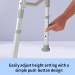 Medline Adjustable Transfer Bench for Safe Bathing