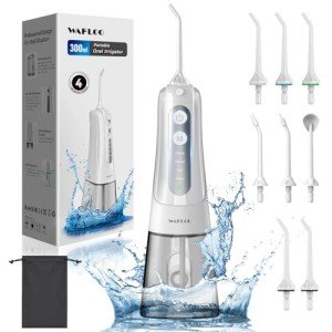 Portable Cordless Water Flosser with Rechargeable Pump