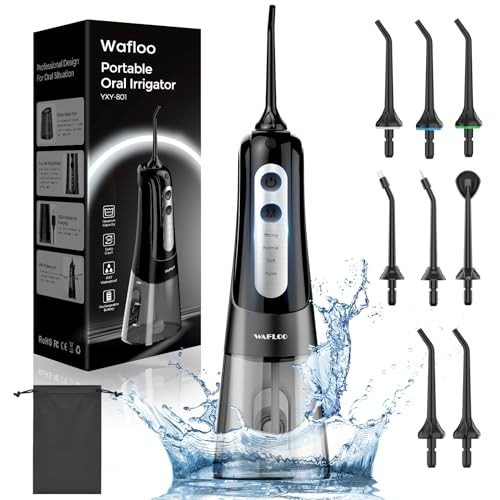 Portable Cordless Water Flosser with 4 Modes