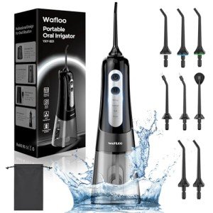 Portable Cordless Water Flosser with 4 Modes