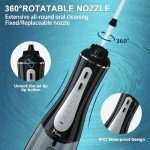 Cordless Water Dental Flosser with 5 Modes
