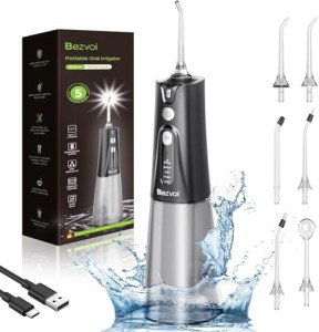 Bezvoi Cordless Water Flosser with 5 Modes