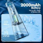 Portable Cordless Water Flosser with 4 Modes