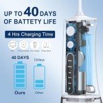 Cordless Water Dental Flosser with 5 Modes