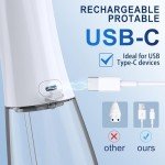 Cordless Water Dental Flosser with 5 Modes