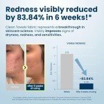 Clean Skin Club Biobased Disposable Face Towels, 50 Ct