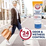 Arm & Hammer Foot Deodorant Cream to Powder, 24 Hour Protection