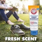 Arm & Hammer Foot Deodorant Cream to Powder, 24 Hour Protection