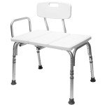 Carex Adjustable Transfer Bench for Showers and Baths