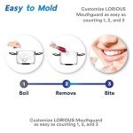 LORIOUS Customizable Medical Mouthguard Set of 6