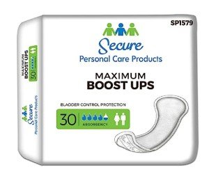 TotalDry Maximum Booster Pads - 120 Count