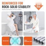 VEVOR Adjustable Swivel Shower Chair for Adults