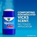 Vicks VapoStick No-Mess Soothing Balm, 2-Pack