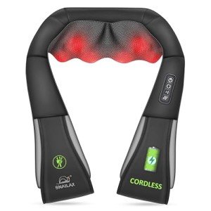 Cordless Shiatsu Neck and Shoulder Massager with Heat
