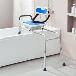 VEVOR 360° Swivel Sliding Tub Transfer Bench