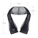 Cordless Shiatsu Neck and Shoulder Massager with Heat