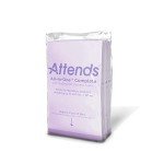 Attends Supersorb Disposable Underpads for Incontinence, 60ct