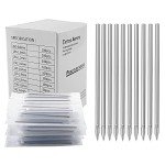 100 Pack 18G Disposable Body Piercing Needles