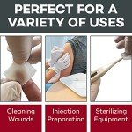 Dealmed Alcohol Prep Pads – 400 Count Antiseptic Wipes