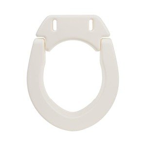 Deluxe Bolt-On Hinged Raised Toilet Seat