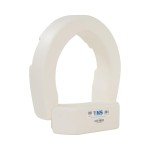 Deluxe Bolt-On Hinged Raised Toilet Seat