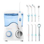 TUREWELL Electric Oral Irrigator with Adjustable Pressure