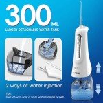 Cordless Water Flosser with 4 Modes for Teeth