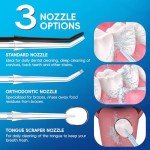 Cordless Water Flosser with 4 Modes for Teeth