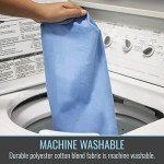 DMI Easy Access Unisex Patient Hospital Gown, Easy Care, Machine Wasable, Extra-Large, Blue