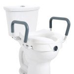 VEVOR Adjustable Raised Toilet Seat for Comfort
