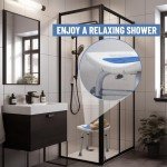 Heavy-Duty Shower Chair for Elderly & Disabled