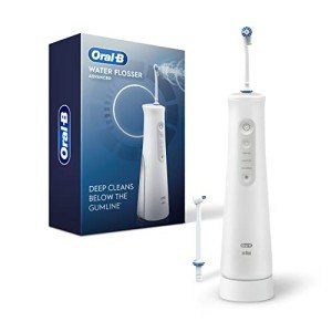 Oral-B Water Flosser with 2 Nozzles, Portable