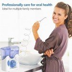 H2ofloss 800ml Dental Water Flosser with 12 Tips