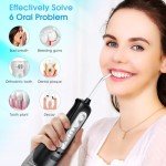 Cordless Electric Water Flosser with 300ML Capacity