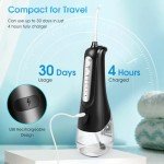 Cordless Electric Water Flosser with 300ML Capacity