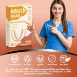 Kids Mouth Guard - 4 Pack, Comfortable & Moldable
