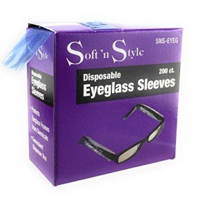 Disposable Eyeglass Sleeves by Soft 'N Style